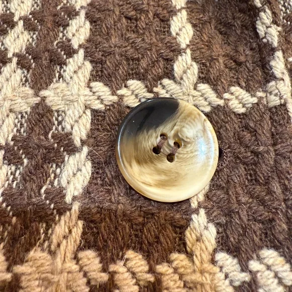 Evan-Picone Vintage Women’s Blazer Size 10 Brown and Tan - Picture 5 of 10